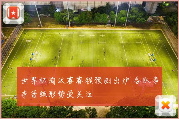 世界杯淘汰赛赛程预测出炉 各队争夺晋级形势受关注